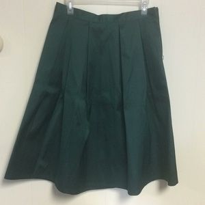 Forever 21 Emerald Green Skirt